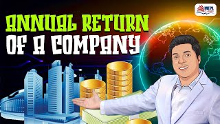 Annual Return Of A Company  Animated Video  Mohit Agarwal [upl. by Naz592]