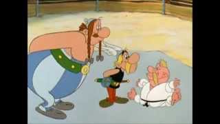 The Twelve Tasks of Asterix  German Wrestler Swe [upl. by Leamiba588]