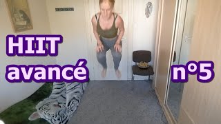 Séance de fitness n°5  HIITTABATA niveau avancé [upl. by Akimit]