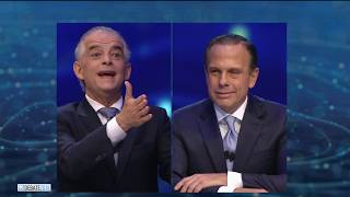 França e Doria travam discussão sobre apoios ao PT [upl. by Jarek]