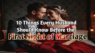 First Night of Marriage  First Wedding Night  Love Quote about Husband And Wife  Kiss amp Romance [upl. by Dryfoos]