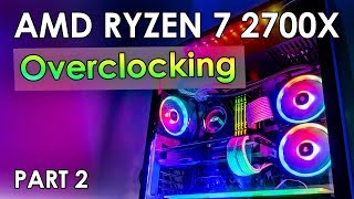 AMD Ryzen 7 2700X Overclocking  Level 4 OC 434GHz [upl. by Marice]