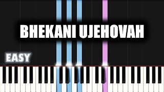 Joyous Celebration  Bhekani Ujehovah  EASY PIANO TUTORIAL by SA Gospel Piano [upl. by Goulet]