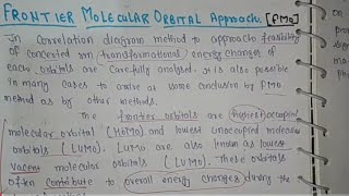 FMO Cyclisation of 4n system amp 4n  2  PMO in pericyclic reactions [upl. by Karl]