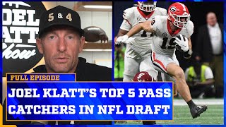 Klatt ranks his Top 5 Pass Catchers in the 2024 NFL Draft [upl. by Atikahs]