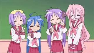 Lucky ☆ Star  Motteke Sailor Fuku OP FULL AMV [upl. by Fechter159]