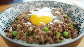 Cantonese Minced Beef with Egg Over Rice  窩蛋牛肉 [upl. by Kieffer]