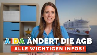 AIDA ändert AGB Das Wichtigste im Überblick [upl. by Attevaj]