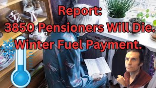 More than 4000 could die this winter due to winter fuel payment being axed war on elderly M090924 [upl. by Inatirb]