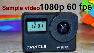 Triacle DV8000ST 1080p 60fps MOV AVCH264 Пример видео Без стабилизации sample video [upl. by Anialed593]