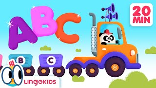 ABC TRUCK SONG 🛻🎶  More Songs for Kids  Lingokids [upl. by Alexis48]