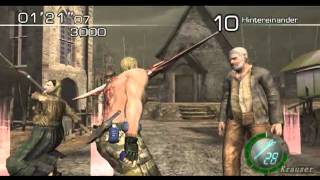 Resident Evil 4 Krauser Full Power MOD [upl. by Auqenwahs]