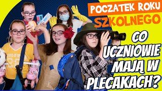 POCZĄTEK ROKU SZKOLNEGO CO UCZNIOWIE MAJĄ W PLECAKACH fikimikiagatkiimoniki [upl. by Belle300]