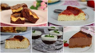 RECETAS DE POSTRES CON QUESO CREMA FÁCILES [upl. by Fregger]