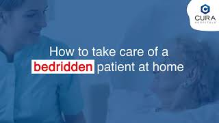 How To Take Care of Bedridden Patients at Home  Cura Hospitals [upl. by Natsud]