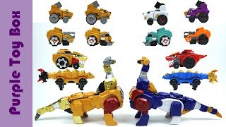 Dinosaurs Are Turning To Gold 8 in 1 Gold Dinosaur Combination Robot Toys [upl. by Chevalier]