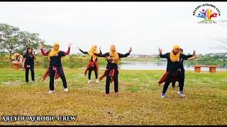 KELENTANG KELENTONG  HAEL HUSAINI  AERODANCE  AREYOU AEROBIC with Ticer Ayu [upl. by Bonine]