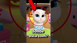 NUNCA LE PREGUNTES A TALKING ANGELA DONDE ESTA TOM 😨 talkingtom talkingangela shorts miedo [upl. by Luella]