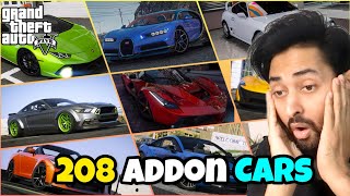 HOW TO INSTALL REAL CARS PACK IN GTA 5  208 REAL CARS PACK  GTA 5 Mods 2023 HindiUrdu  THE NOOB [upl. by Haynes981]