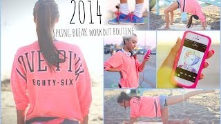 Get A Spring Break Bikini Body My Workout Routine  MyLifeAsEva [upl. by Uund400]