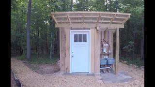 Toilet Tech Sustainable Outhouse Tour [upl. by Silrac548]