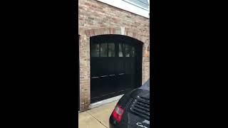 Hormann 8200 Powder coated Black Garage Doors in HinsdaleIL 60521  6302719343 [upl. by Alleyne63]