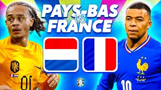 🔴 🇳🇱🇫🇷 PAYSBAS  FRANCE 🔴 ALLEZ les BLEUS  🏆 nld vs fra EURO 2024 Direct Live Stream [upl. by Fabron151]