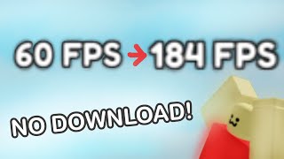 How to Get FPS Unlocker in Roblox Unlocks 240 Cap [upl. by Colver667]