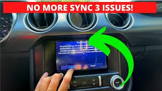 How To Master Reset Your SYNC 3 System  EASY Fix For Apple CarPlay Not Working On SYNC 3 [upl. by Reffotsirk]