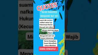 HARAM KUKUM NYA  quotes motivasi viralvideo viralshorts [upl. by Rosol]