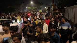 SRK Birthday Mannat Live ❤️ [upl. by Ashien]