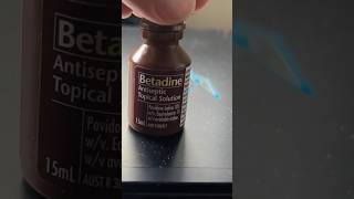 “Betadine Antiseptic Solution The Best Way to Clean Wounds shorts [upl. by Jarrod]