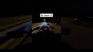 It was so close 🫣☠️ shorts bikers motorcycle [upl. by Egiarc]