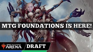 MTG FOUNDATIONS IS HERE  MTG Foundations Draft  MTG Arena [upl. by Candace]