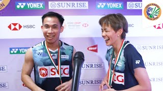 Dechapol Puavaranukroh and Sapsiree Taerattanachai shine at IndiaOpen2024 [upl. by Elizabet]