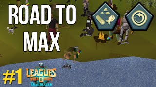 Maxing OSRS Trailblazer League 1  Unlocking The Second Relic [upl. by Kalikow]