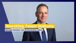 Caspar Veldkamp Beoogd minister van Buitenlandse Zaken [upl. by Beaufert]