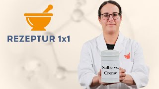 Rezeptur 1x1 Salbe vs Creme I 18032024 [upl. by Ahsiened]