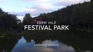 Drone View Over Ebbw Vale Festival Park [upl. by Gould]