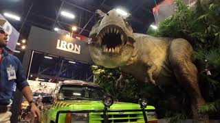 Jurassic Park – Iron Studios CCXP 2017 [upl. by Marc]