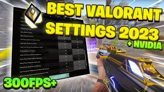 The Ultimate VALORANT SETTINGS and OPTIMIZATION Guide [upl. by Lyrpa]