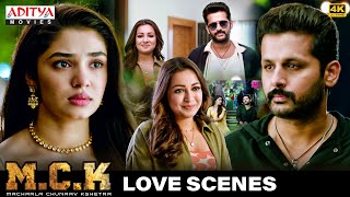 Macharla Chunaav Kshetra MCK Movie Love Scenes  Nithiin  Krithi Shetty  Aditya Movies [upl. by Ocinemod767]