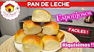 PAN DE LECHE de lo mas delicioso que probé ESPONJOSO Y FÁCIL [upl. by Ley884]