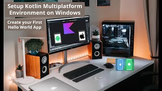 Setup Kotlin Multiplatform Environment on Windows  Create First Hello World KMP KMM App Tutorial [upl. by Olram388]