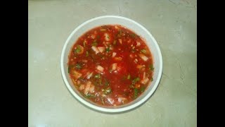 SALSA ROJA CON RÁBANO PARA TACOS [upl. by Yziar]