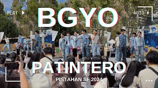 BGYO  Patintero  Pistahan SF 2024 🇵🇭 [upl. by Notsek]