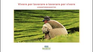 VIVERE PER LAVORARE O LAVORARE PER VIVERE  IONONTORNOINDIETRO [upl. by Perry359]