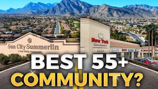 Discover Sun City In Summerlin NV Las Vegas Nevada Top 55 Community  Las Vegas NV Realtor [upl. by Kayley]