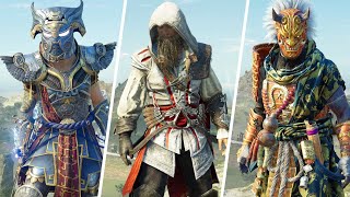 Assassins Creed Valhalla  ALL 87 Armor Sets Showcase AC Valhalla amp All DLC [upl. by Seligman]