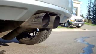 Touareg V10 TDI straight pipe sound [upl. by Jayson978]